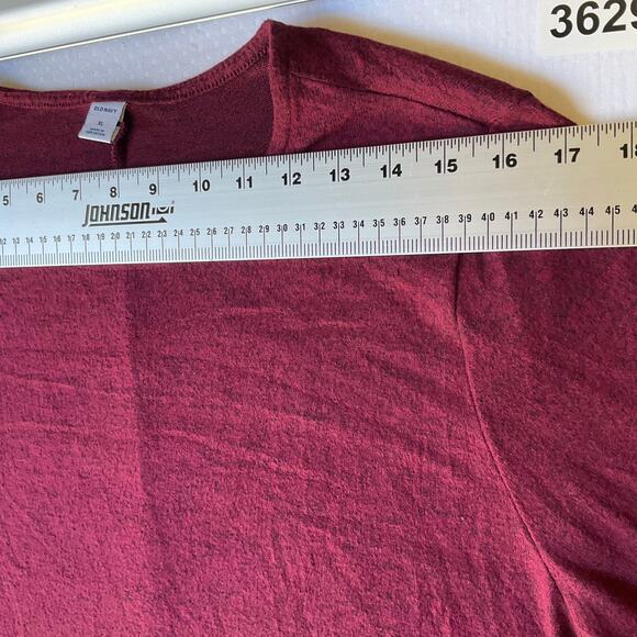 Old Navy Women Dress size XL Long Sleeve KneeLength Casual Stretchy Purple - Picture 2 of 8